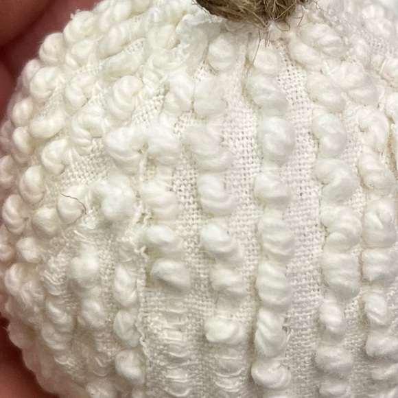 6 Handmade Chenille Hobnail Farmhouse Primitive Vintage Christmas Ornaments - Picture 8 of 8